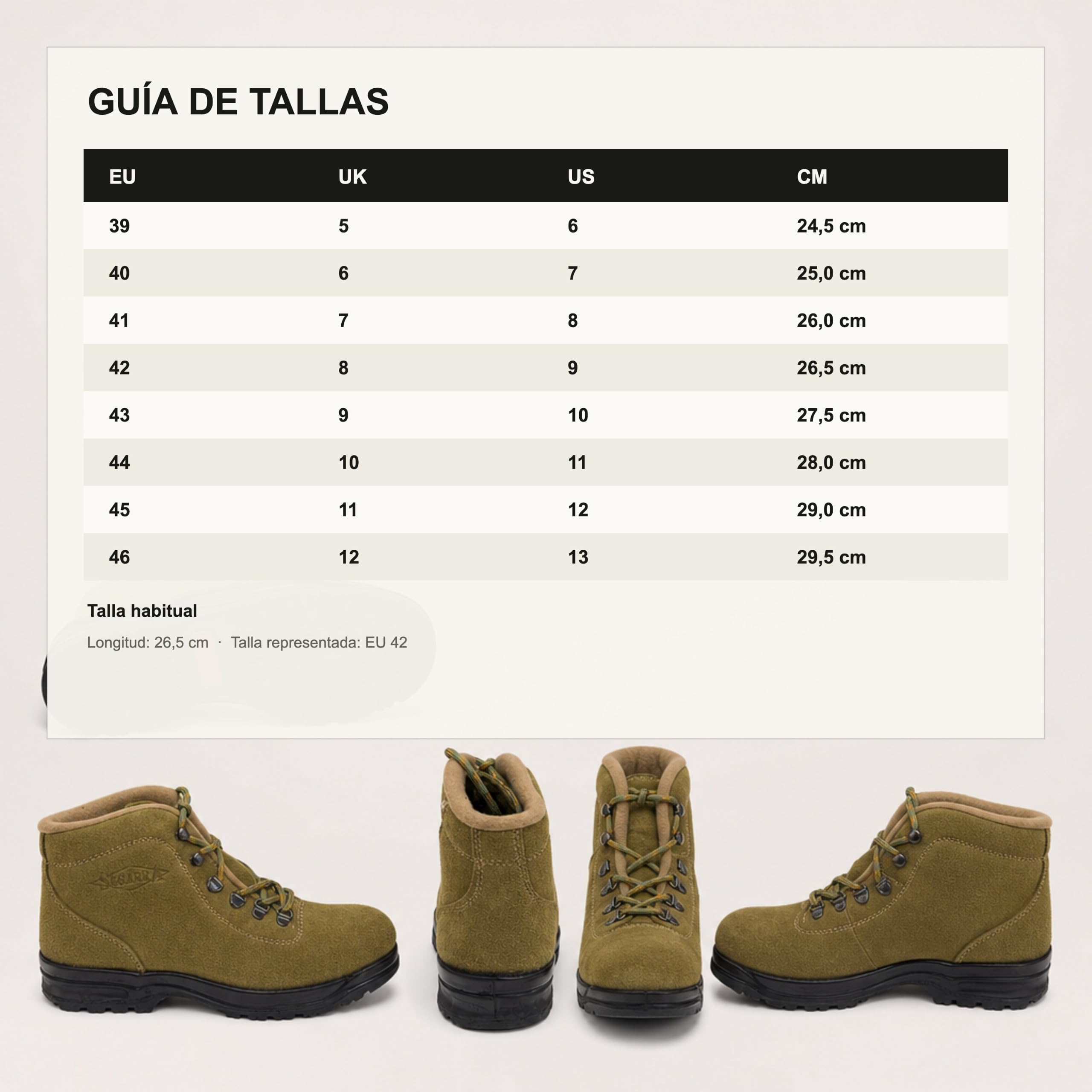 Segarra Botas de Montaña Impermeables de Cuero con Borreguito