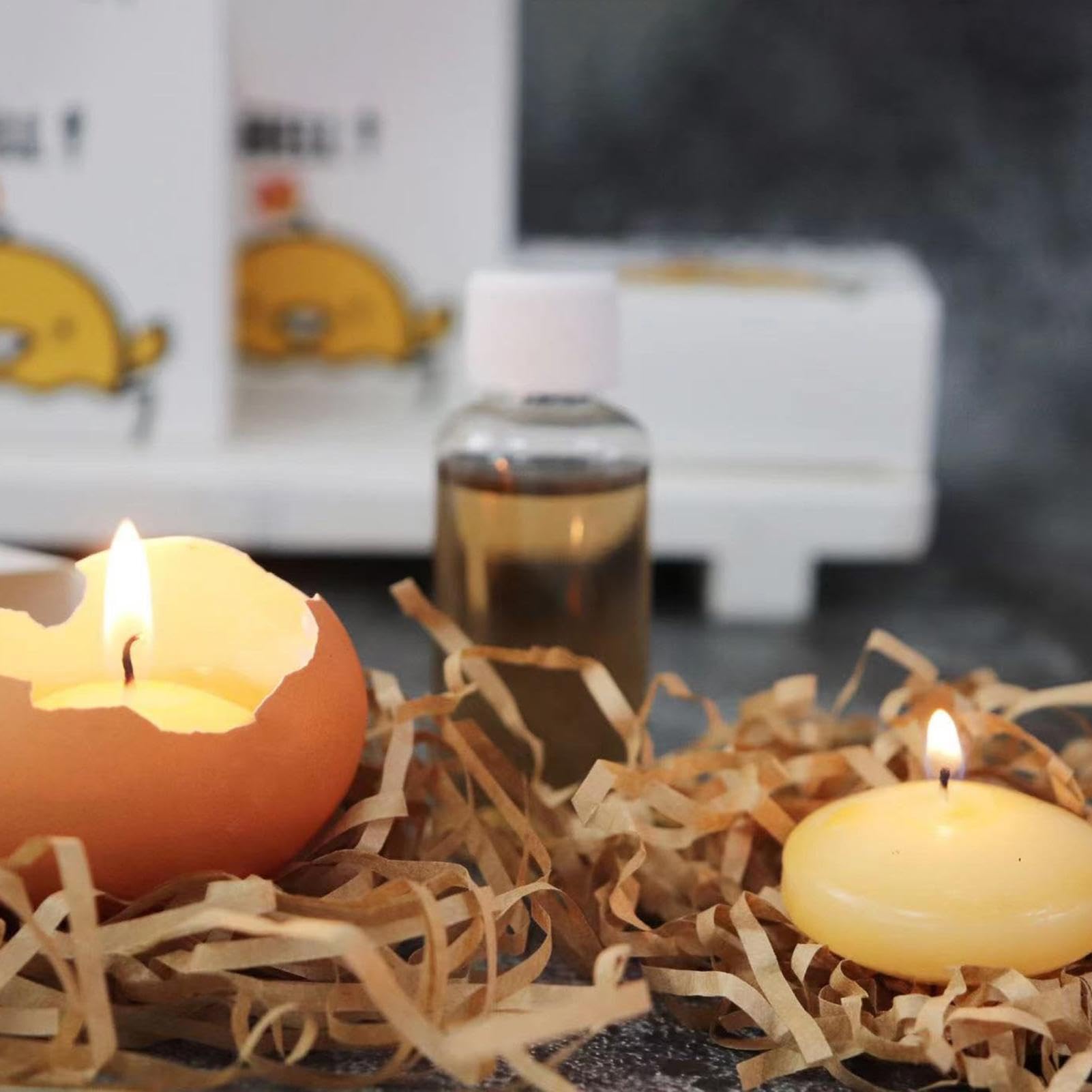 10 Pieces White Floating Candles Swimming Pool Floating Candle Pool Decorations Romantic Floating Candles Small Floating Candles for Bathtub, Swimming Pool, Vase Centerpiece