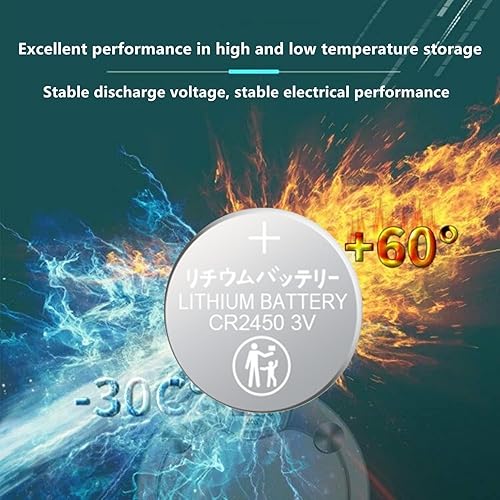 Miniatura 5 de Paquete de 15 piezas - Batería CR2450 3v Litio Botón Celda Moneda 2450 Baterías