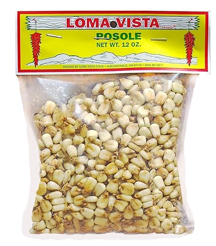 Loma Vista Posole (Maíz Hominy Amarillo Seco), 12 onzas