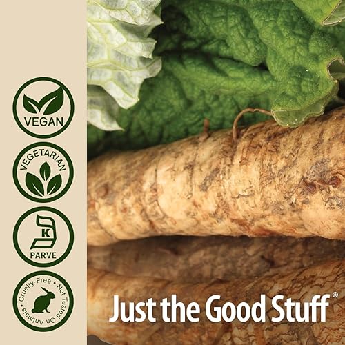 Miniatura 4 de Nature's Answer Raíz de bardana 500 mg 90 cápsulas  Desintoxicante natural  Promueve la circulación sanguínea  Apoyo para las articulaciones y la