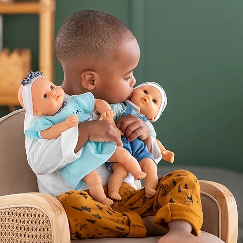 Miniatura 14 de Corolle Bébé Calin Maud - Muñeca de bebé suave de 12 pulgadas con aroma a vainilla, traje azul y ojos durmientes para niñas de 18 meses en adelante,