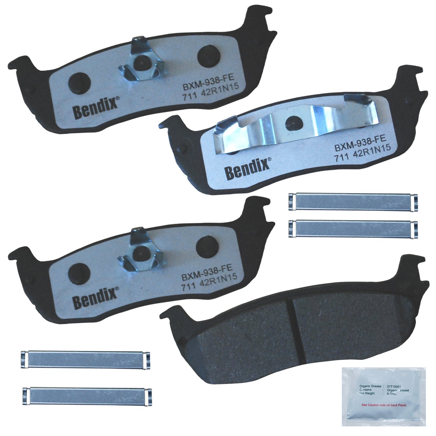 BendixFleet Metlok MKD711FM Brake Pads