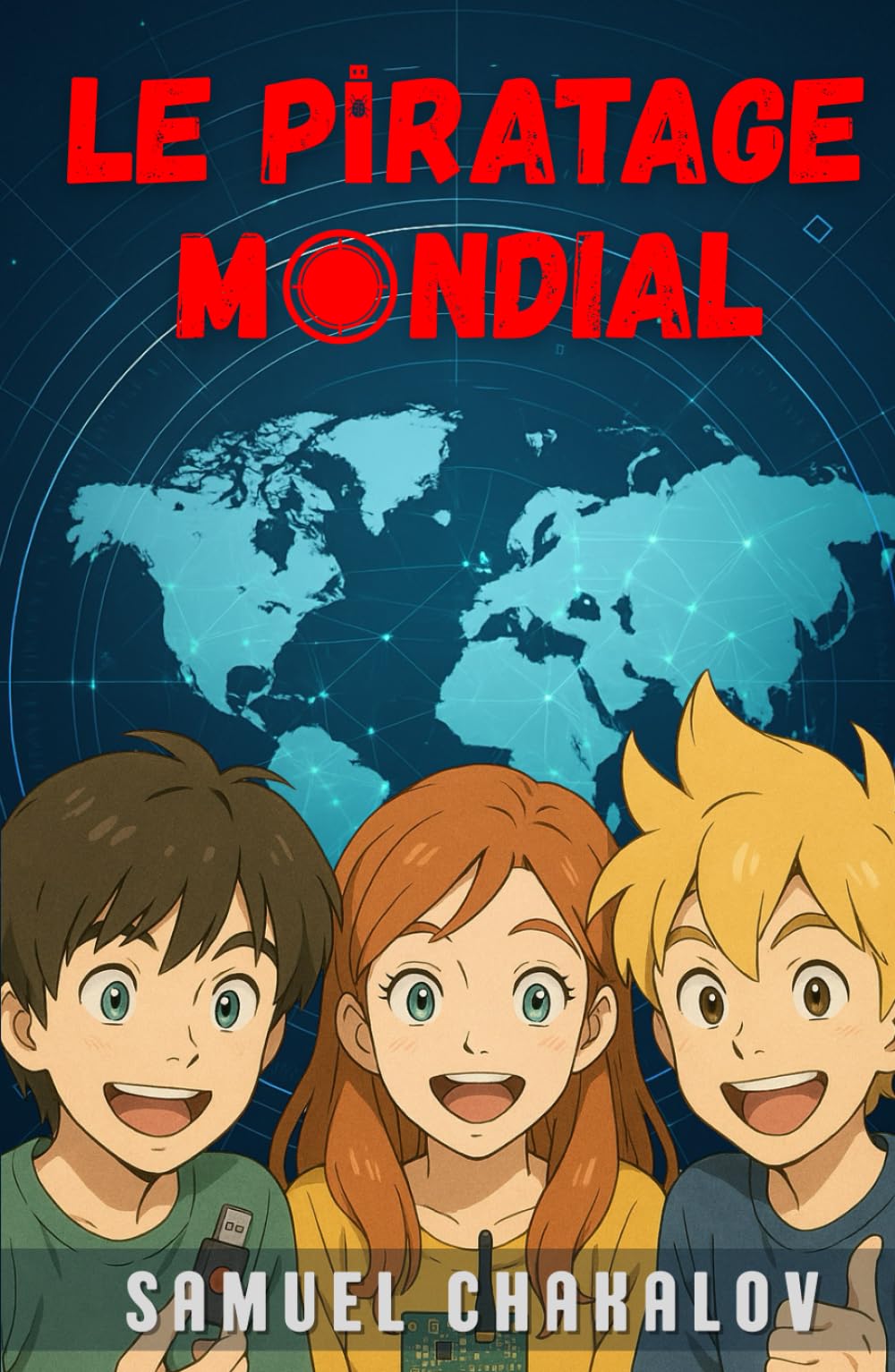 Le Piratage Mondial: aventure à hauteur d’enfant écrite par Samuel, 9 ans