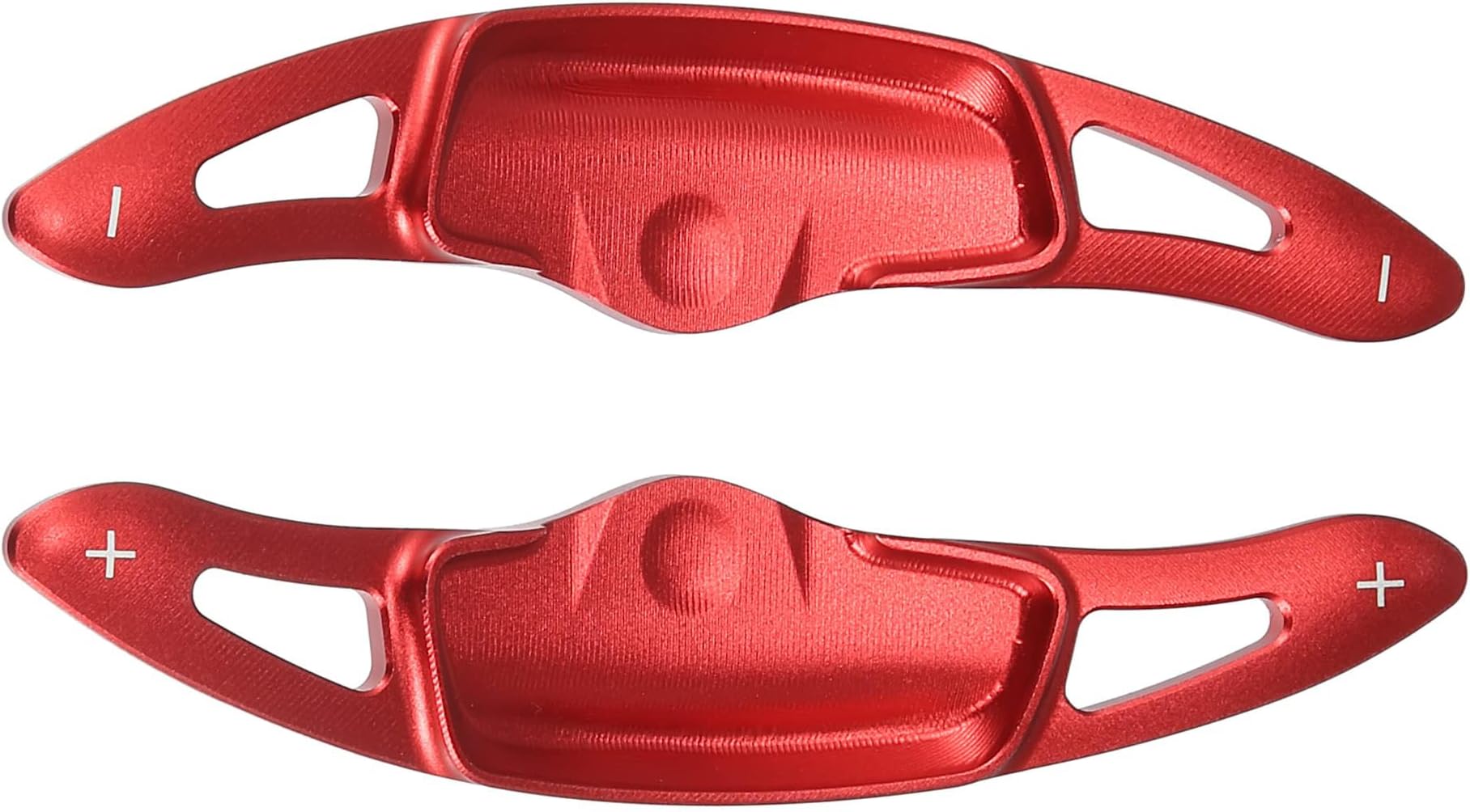 MACHSWON Car 1 Pair Steering Wheel Paddle Shifter Extension for Kia K5 LXS EX LX GT-Line Sedan 4-Door 1.6L 2020-2021 Aluminum Alloy Red