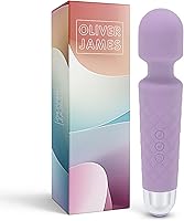 Vista 21 de Oliver James Vibrador de Varita para Mujeres - Vibrador Dildo de Juguete para Adultos Silencioso con 20 Patrones y 8 Velocidades Batería de 6