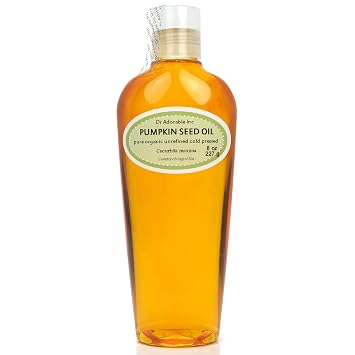 Dr Adorable - 8 oz - Pumpkin Seed Oil Unrefined - Virgin 100% Pure Natural Premium Organic Cold Pressed