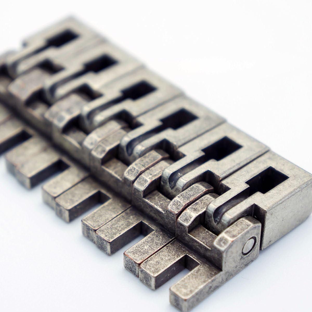 Floyd Rose Special Series Bridge Saddle Sets - Antique Silver