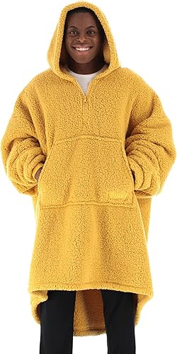 Miniatura 4 de THE COMFY Teddy Bear - Manta de microfibra y sherpa de gran tamaño, vista en Shark Tank, talla única