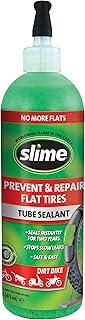 Slime 10004 Dirt Bike Tube Puncture Repair Sealant, Prevent and Repair, Suitable for All Dirt Bikes with Tubes, Non-Toxic,...