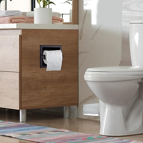 Vista 143 de Design House 539254 Millbridge - Soporte de papel higiénico empotrado, bronce aceitado Oil Rubbed Bronze