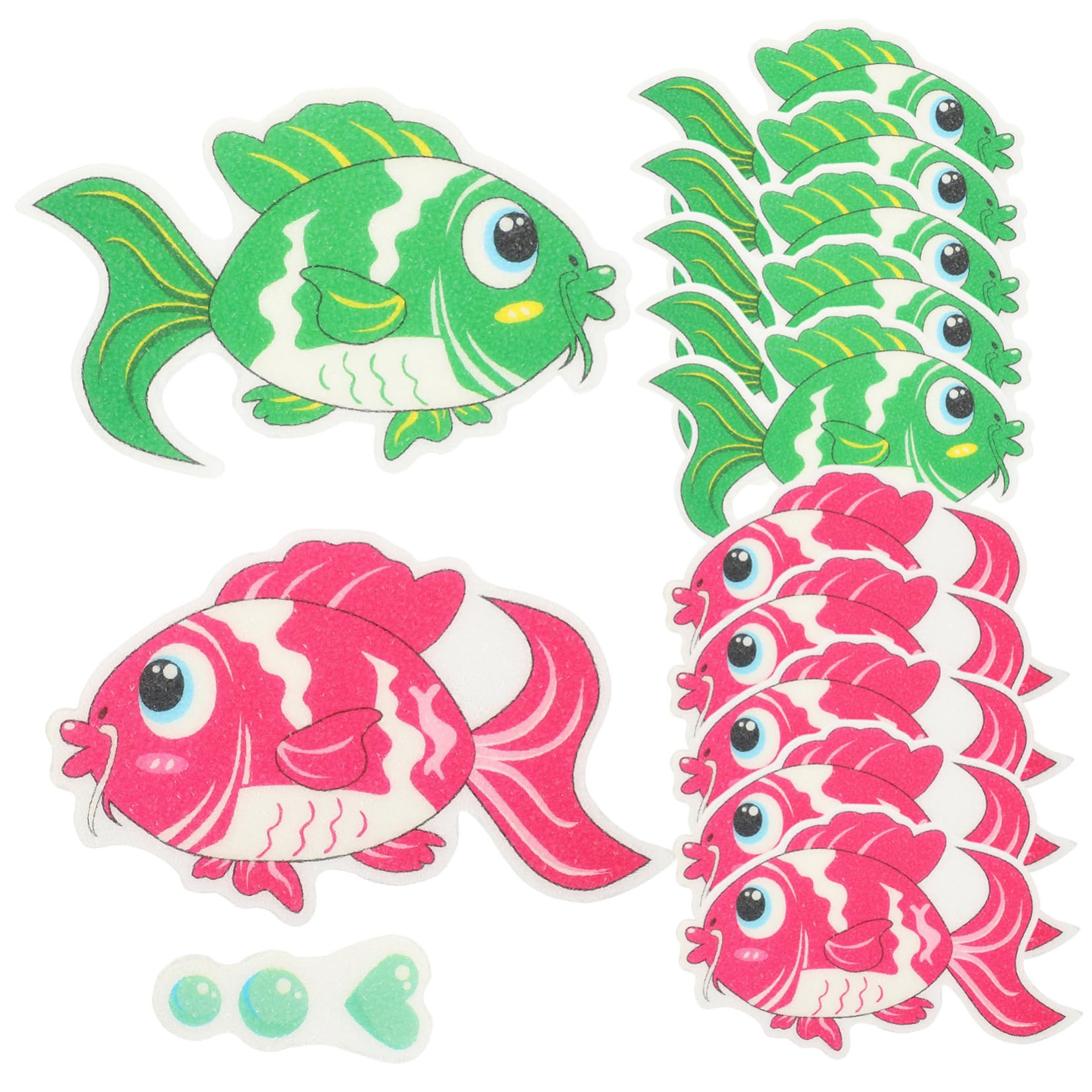 TOPBATHY 3 Series Pegatinas Antideslizantes para Bañera Forma De De Decales Adhesivos De Prevención Diseño Infantil para Baños Y Duchas Casa Y Hotel 12 Piezas X 3