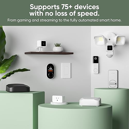 Miniatura 7 de Wyze AXE5400 Tri-Band Wi-Fi 6E Mesh Router Pro, cubre hasta 4000 pies cuadrados, más de 150 dispositivos, reemplaza a los routers heredados para