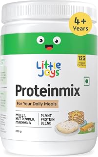 Little Joys Multipurpose Roti Protein Mix 250g | Cookable Plant Protein Powder | 12g Protein Per Scoop | Pea, Soy & Brown ... Price In India