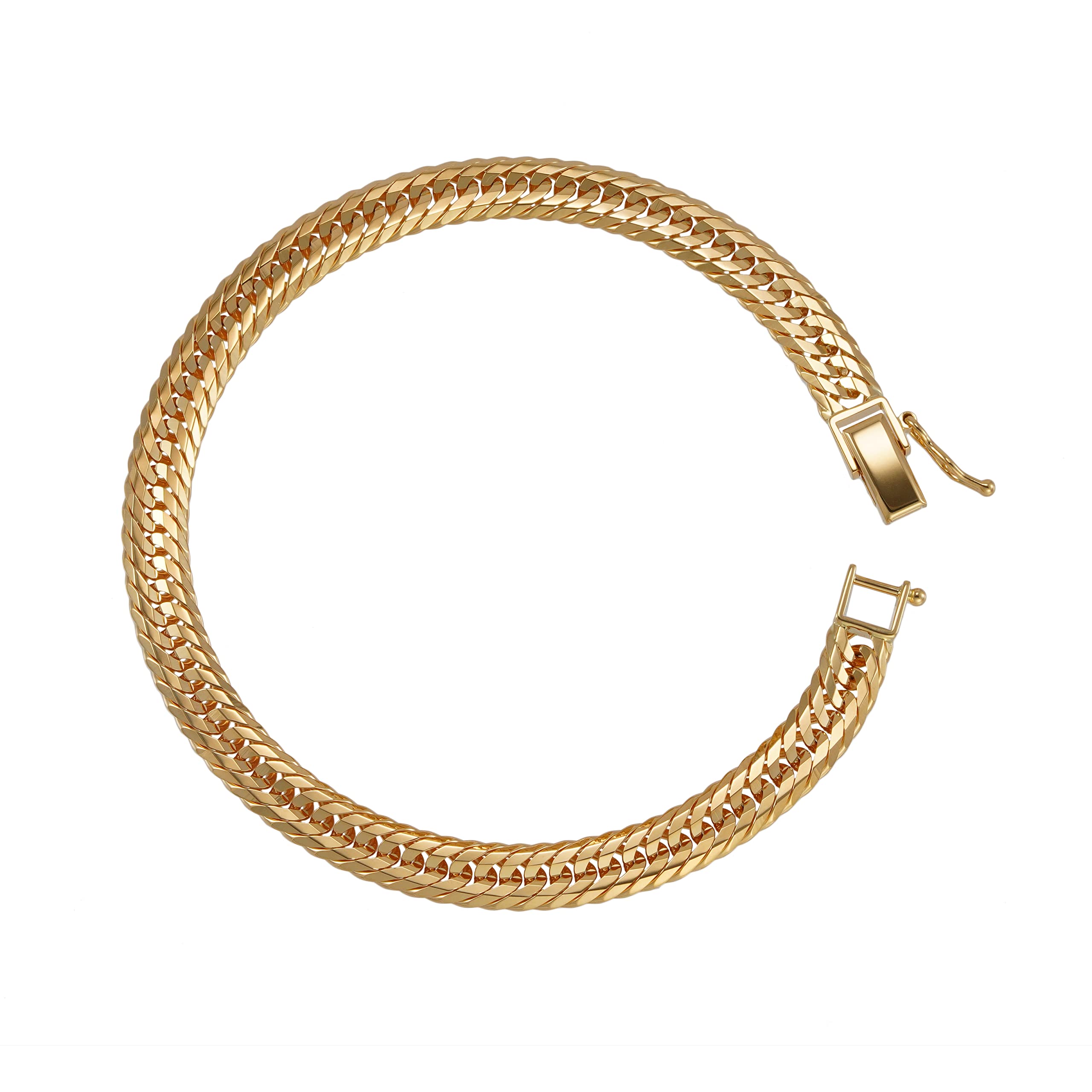 スンジャ様18金喜平ブレス12面トリプル、イエローゴールド 20cm5.50g スンジャ様18金喜平ブレス12面トリプル、イエローゴールド 20cm5.50g