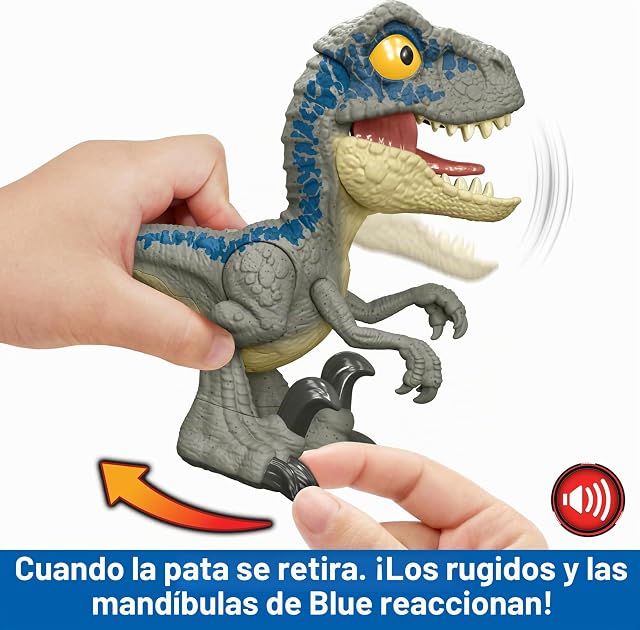 Foto 3 de 6 de Velociraptor Blue Jurassic World
