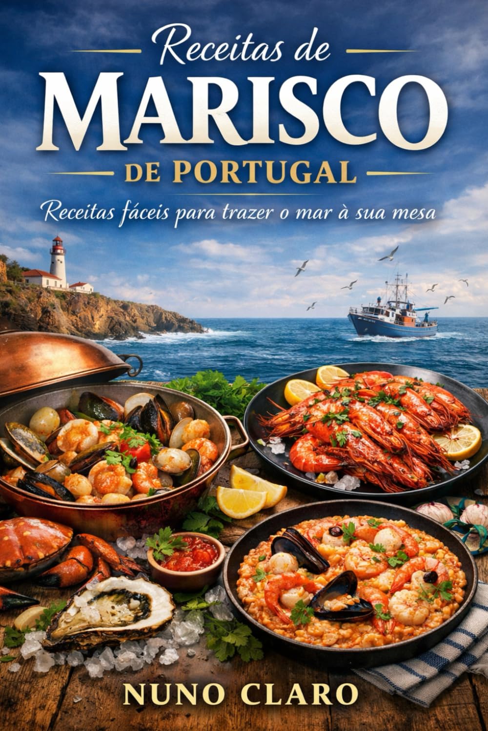 Receitas de Marisco de Portugal: Receitas Fáceis para Trazer o Mar à Sua Mesa (Receitas e Sabores do Mundo)