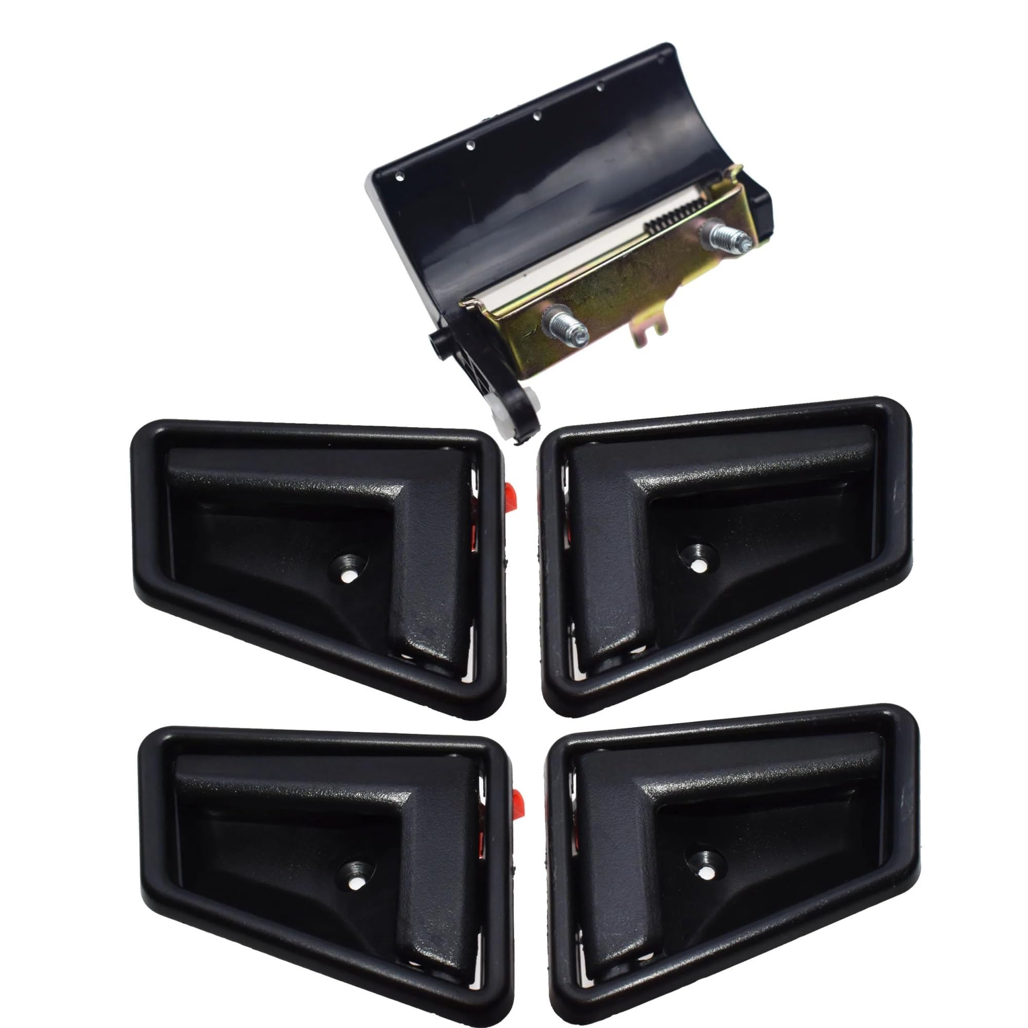 Zhannuobhd One Color Car Door Pull Handle For Suzuki For Sidekick 1989 1990 1991 1992 1993 1994 1995 1996 1997 1998 Inside Door Handle Rear Tailgate Catch Latch(Total Kit)