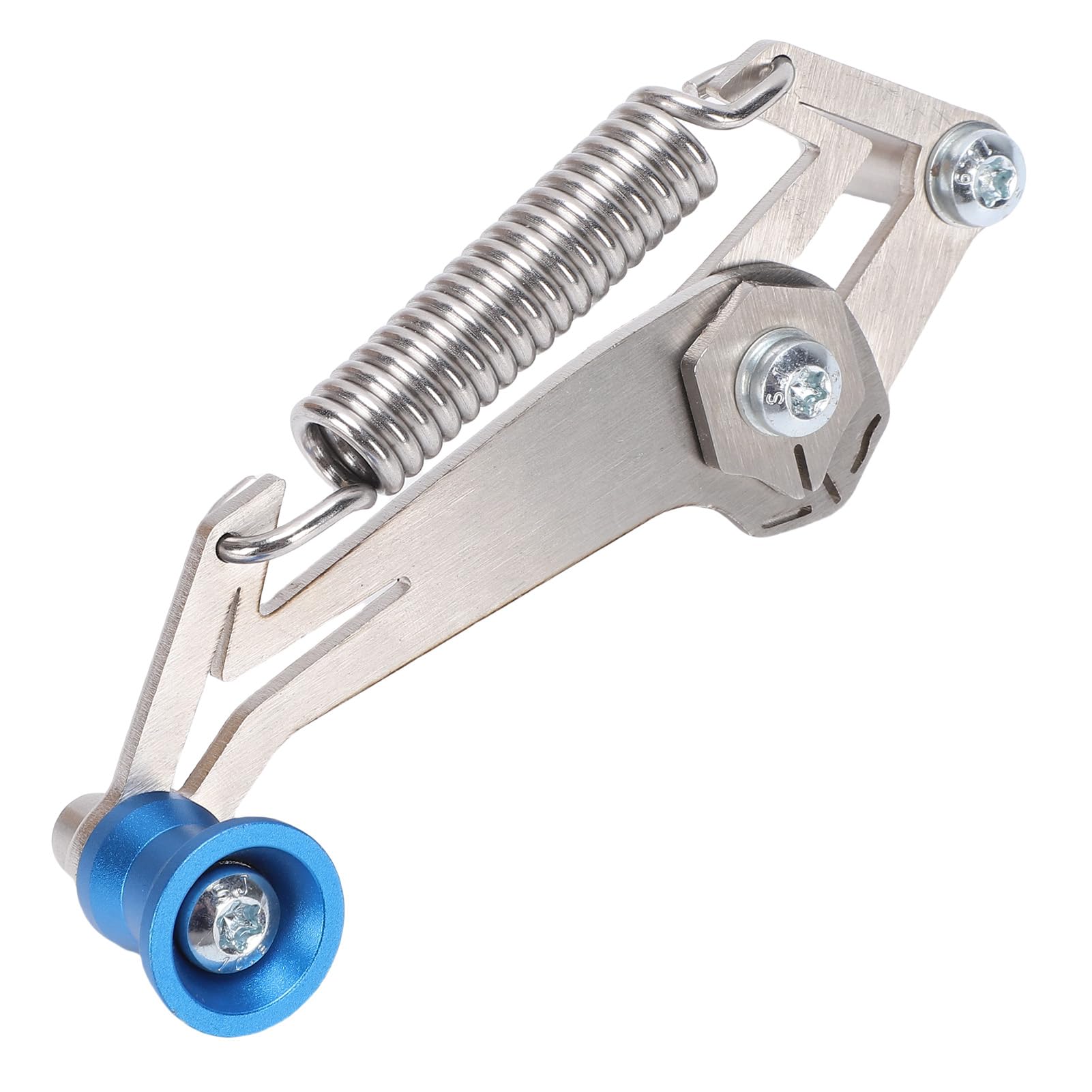 Cuifati Strumento di Regolazione Dell'allentamento della Catena per Moto Calibrazione Chiara Setter di Regolazione della Tensione della Catena Ergonomica per Bici Moto Acciaio Inossidabile 304