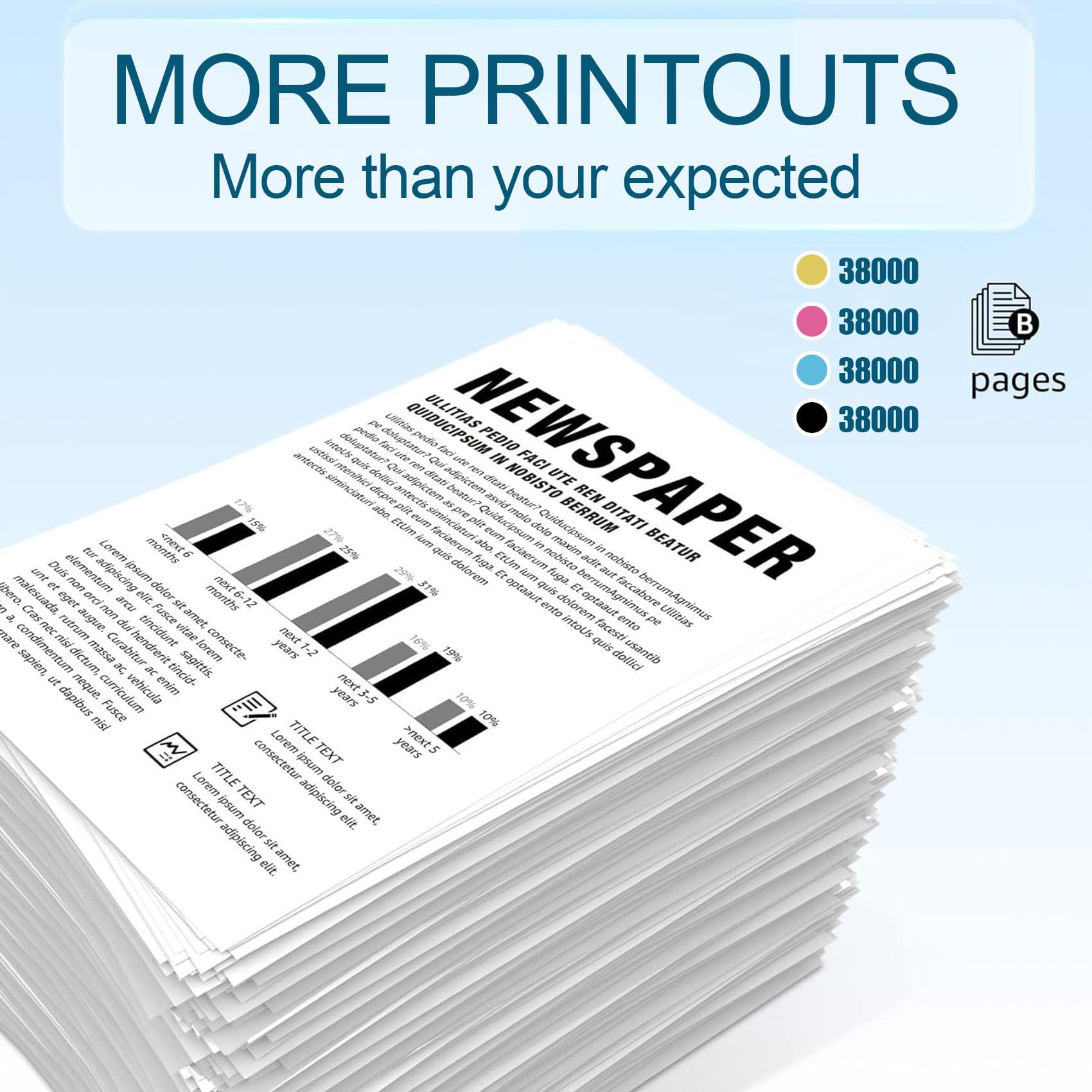 ES9431 per OKI Pro 9431 9431EC 9431EV 9541 9541EC 9541EV 9542 9542EC 9542EV ES9411 ES9541 Cartucce di toner con chip Lavoro ad alto rendimento