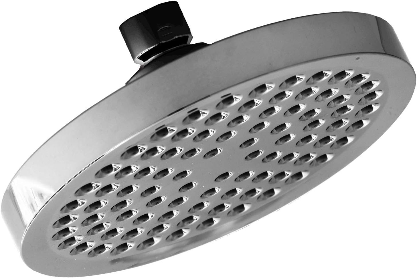 Shower Head - LIMITED TIME SALE - Rainfall High Pressure 6” - Rain High Flow Fixed Luxury Chrome Showerhead - Removable Water Restrictor - For the Best Relaxation and Spa