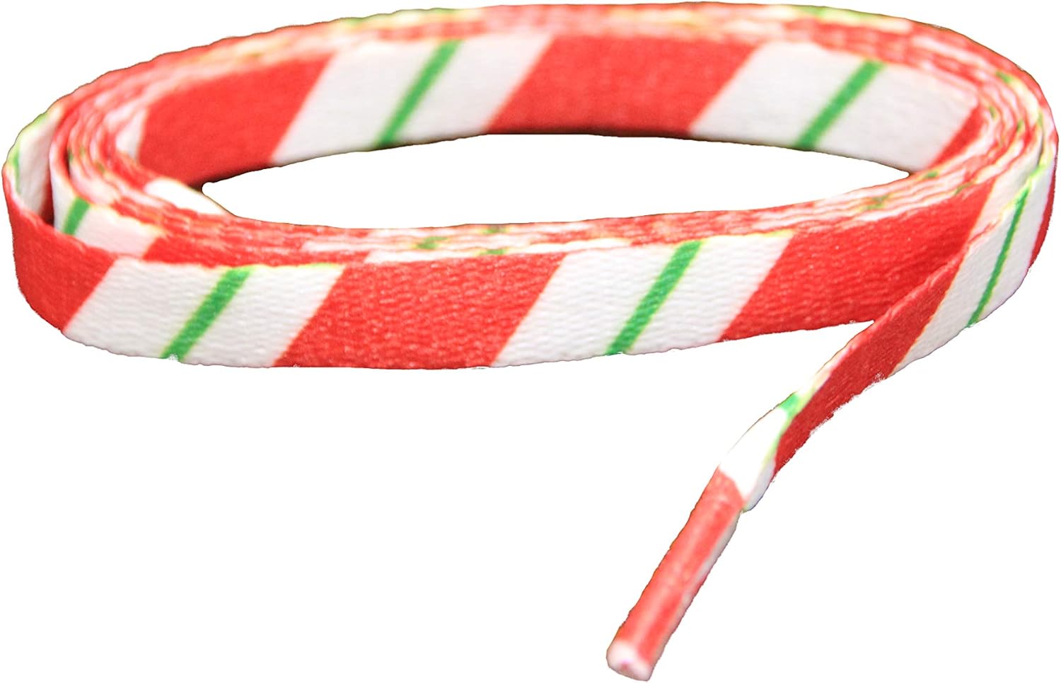 FootGalaxy 45" Christmas Candy Stripe Printed Shoe Laces Clothing, Shoes & Jewelry