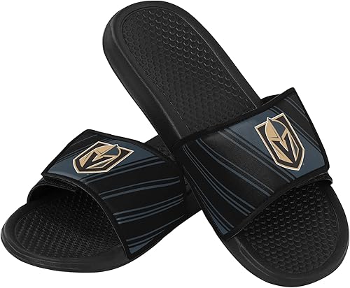 FOCO Sandalias deportivas de la NHL con logotipo de equipo para hombre