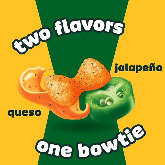 Pringles Mingles Puffed Snacks, Jalapeno and Queso, Salty Snacks (6 Bags)