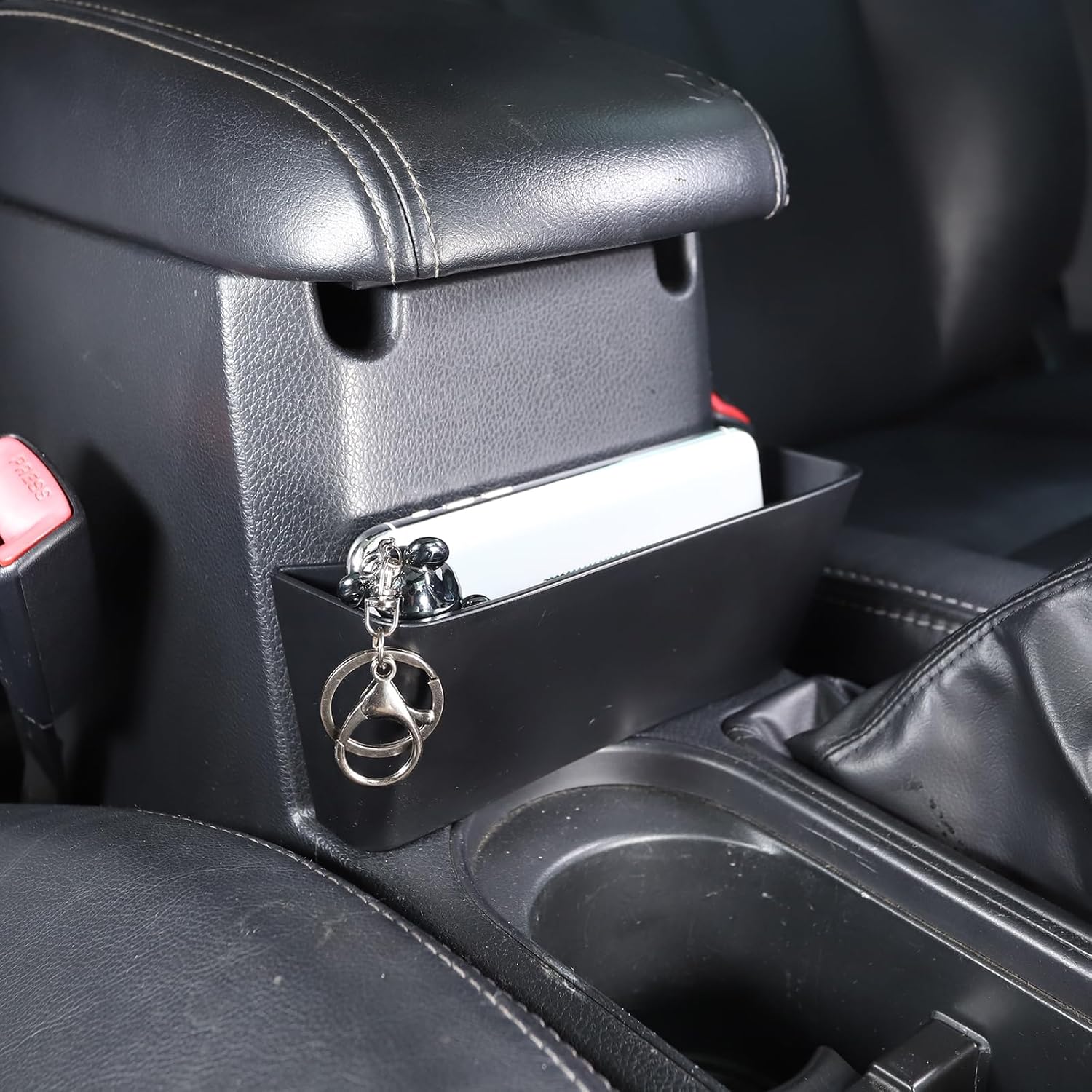 Car Central Control Storage Box Compatible with Subaru Forester 2013-2018 ABS 1PCS Center Air Conditinoer Panel Organizer Box Tray,Console Secondary Storage Box Insert Glove Box (Style A)