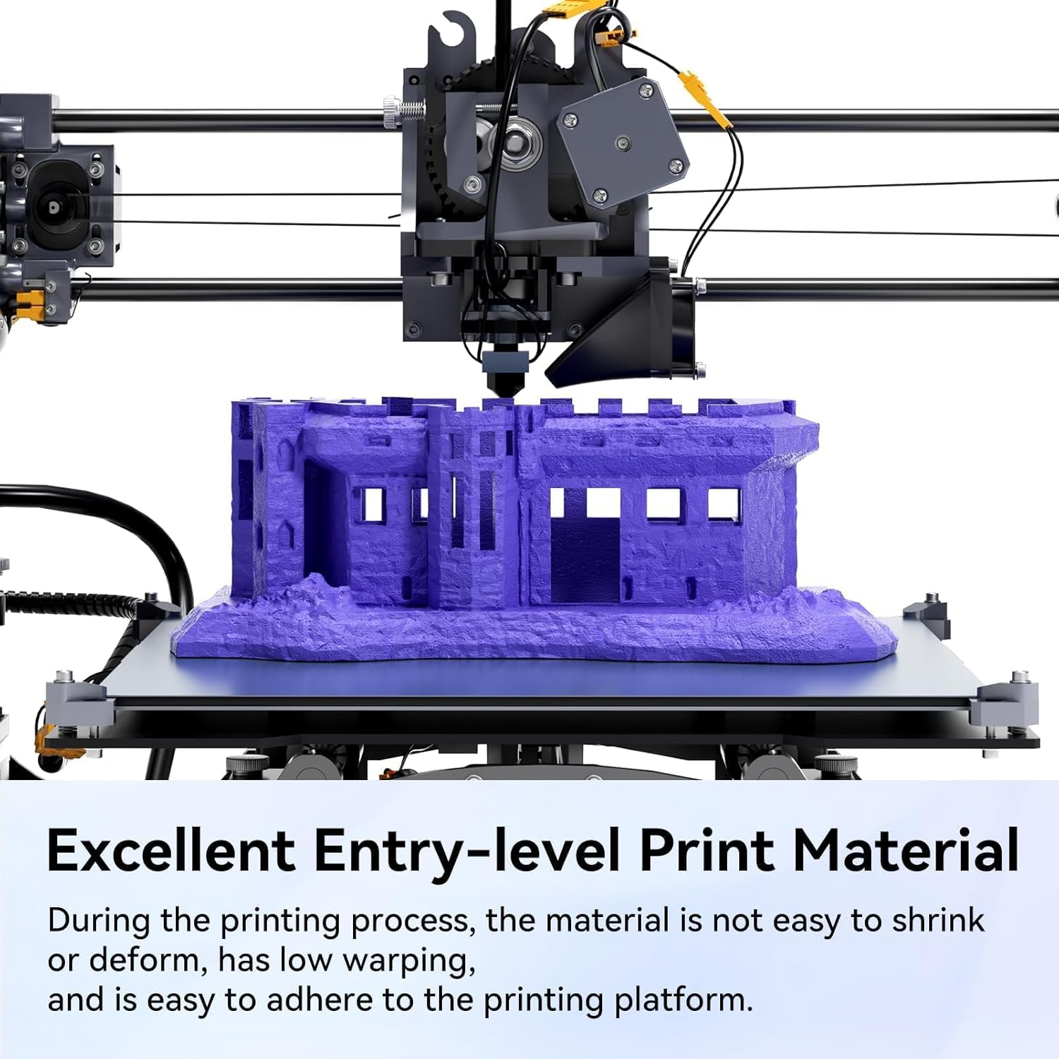 kexcelled PLA Filament 1.75mm,Chocolate Brown PLA 3D Printer Filament 1kg Spool (2.2lbs),3D Printing Filament Dimensional Accuracy +/-0.03mm,Compatible with Most FDM Printers - Image 3