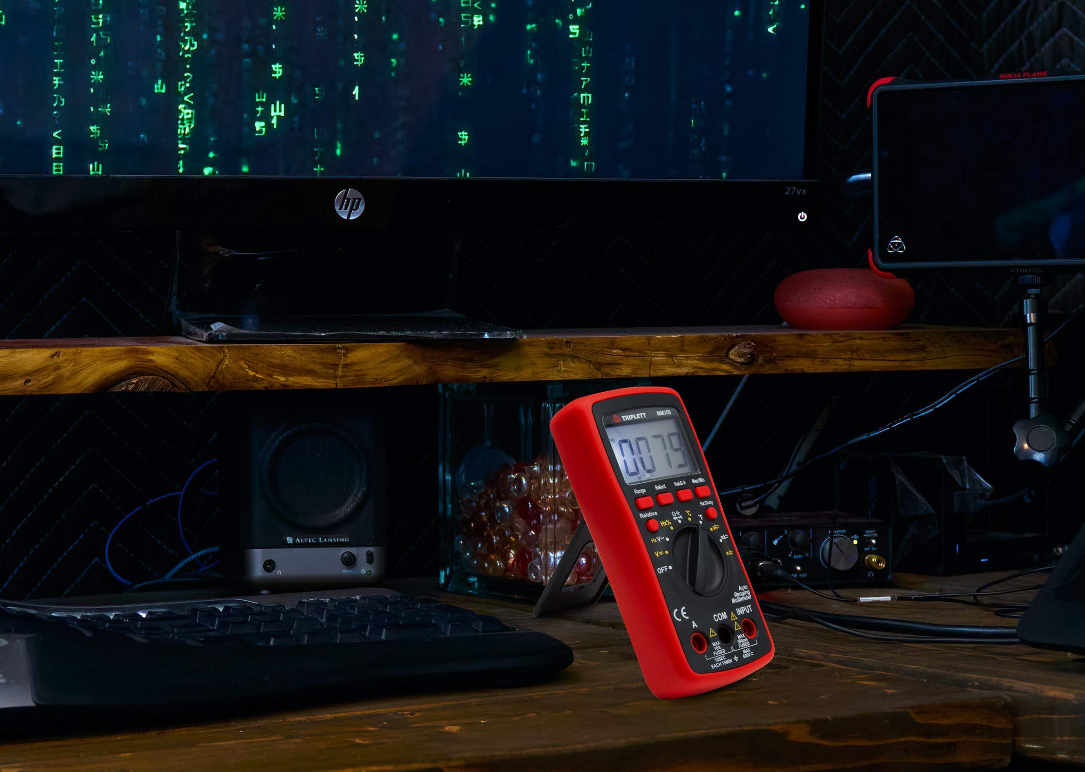 Triplett MM350 True RMS 4000 Count Manual Ranging Multimeter Review