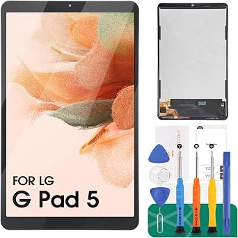 for LG G Pad 5 Screen Replacement for LG G Pad 5 LCD Replacement for LG G Pad 5 Display Digitizer Touch Screen Assembly Repair Parts LM-T600L T600L 10.1"
