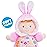 June Garden 9 My First Doll Olivia - Soft Plush Bunny Baby Doll - Easter Gift for Infants and Toddlers
