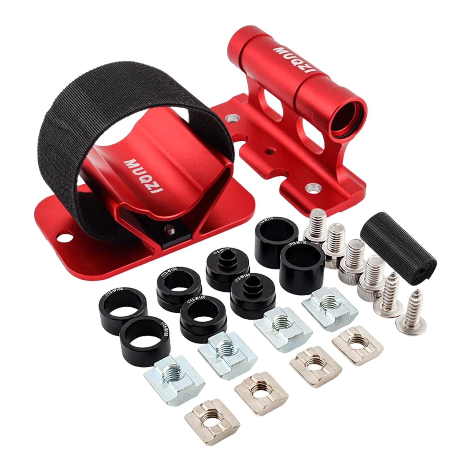 Soporte de horquilla para bicicleta, portaequipajes para techo, soporte para rueda trasera de bicicleta, accesorios para soporte de, ROJO
