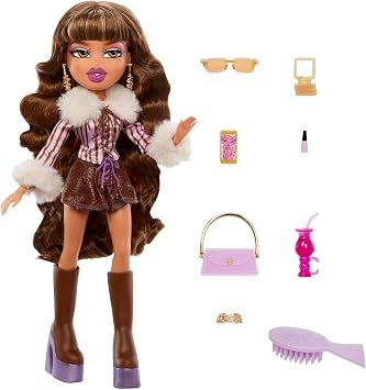 Alwayz Bratz Yasmin Fashion Doll with 10 Accessories and Poster