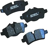 Vista 68 de Pastillas de freno traseras cerámicas Bendix Premium SBC1337 para Cadillac CTS 2014-2008, SRX 2016-2010, Chevrolet Camaro 2015-2010, Saab 9-4X 2011