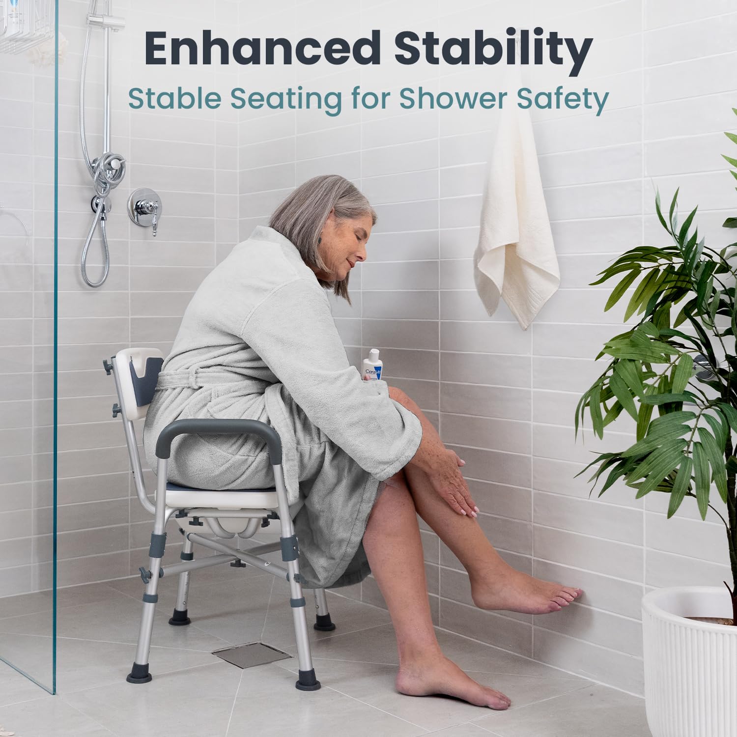 PELEGON Silla de Ducha - Asiento de Seguridad para baño - SCH2