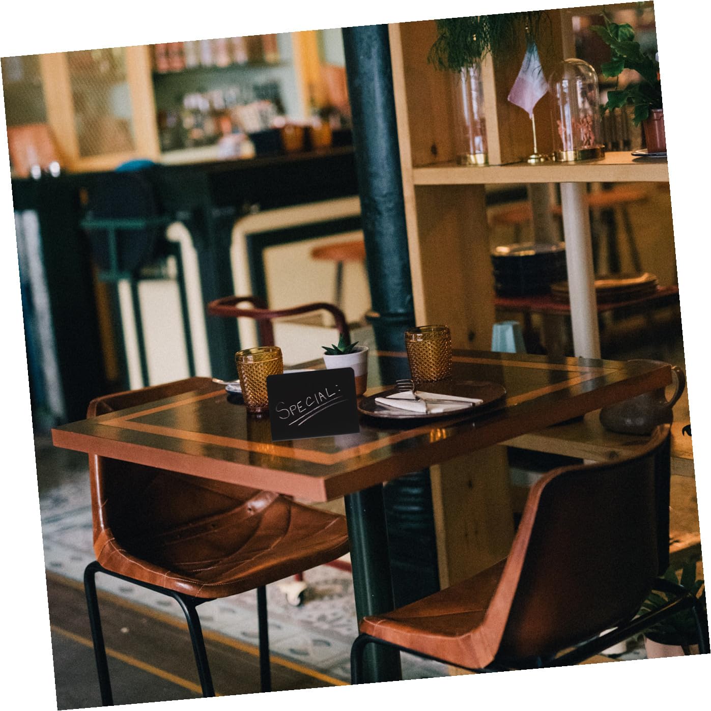 Housoutil 5 Ensembles Panneaux Affichage À Craie Étiquettes Réutilisables Pour Décorations De Table Et Événements Spéciaux 10 Pièces * 5