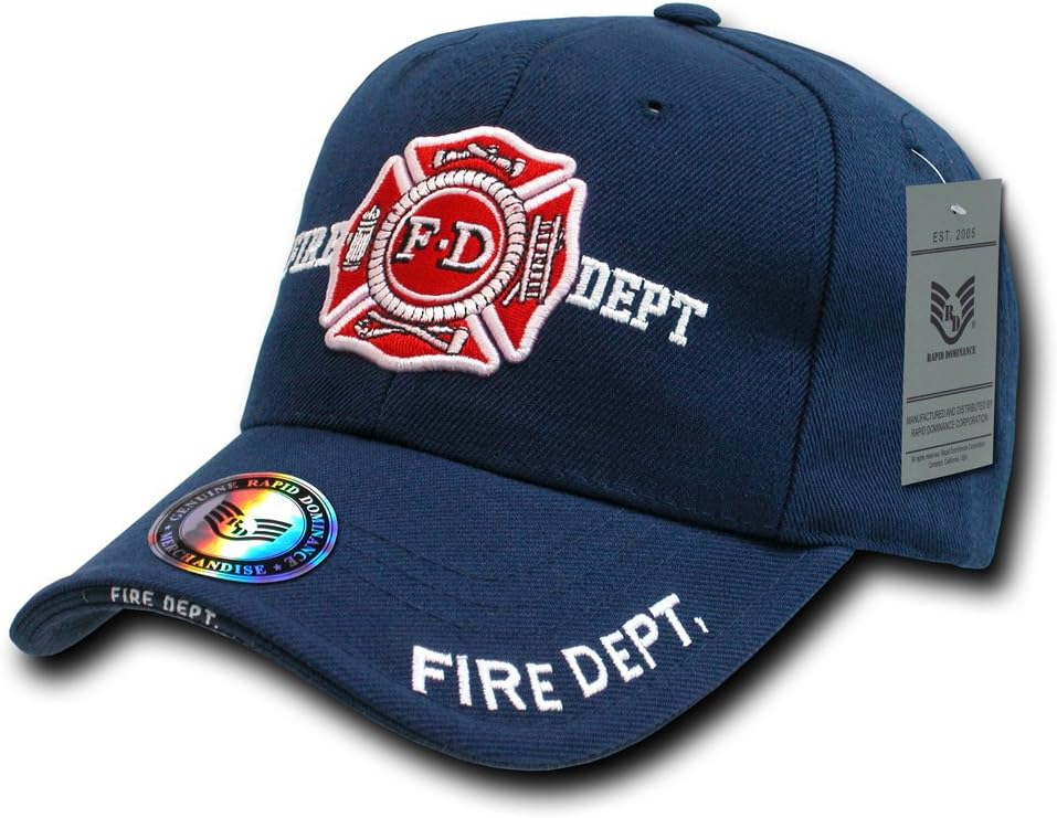 Rapid DominanceDeluxe Embroidered Law Enforcement Caps - Fire Department