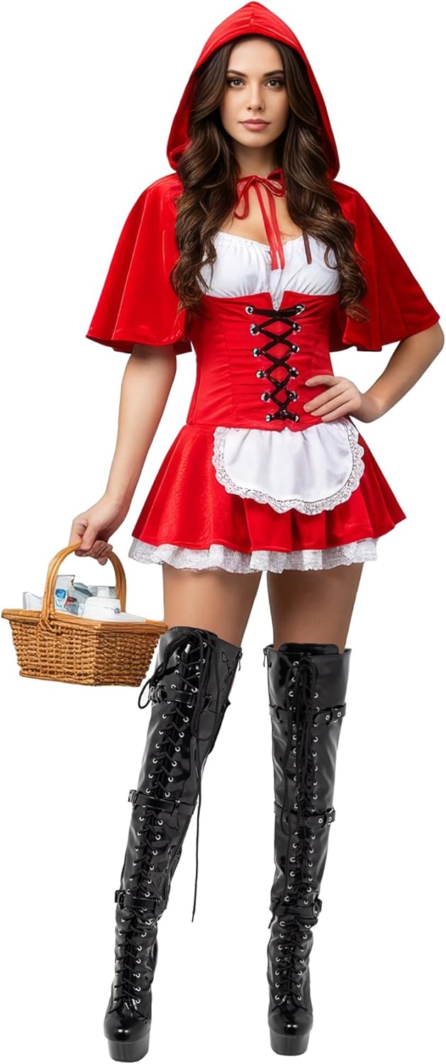 SheSole Ladies Patent Leather Thigh High 15CM Stiletto Heel Dancer Boots with Zipper Lace Up Club Party Cosplay Shoes