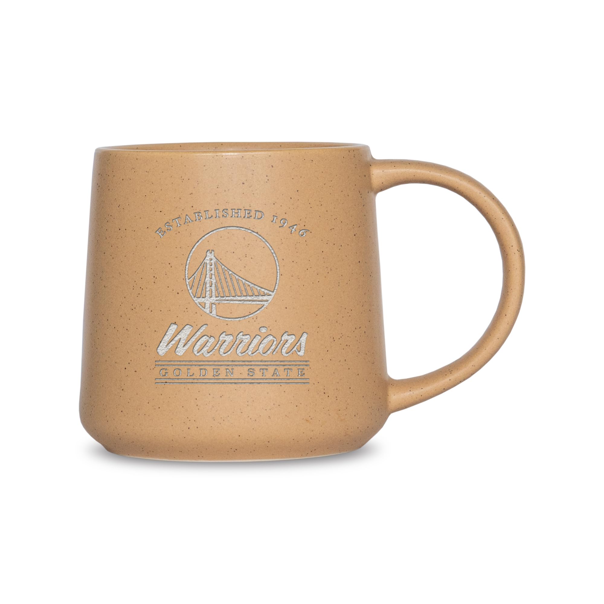 Mug NBA Golden State Warriors céramique sable Rico Industries au design soigné