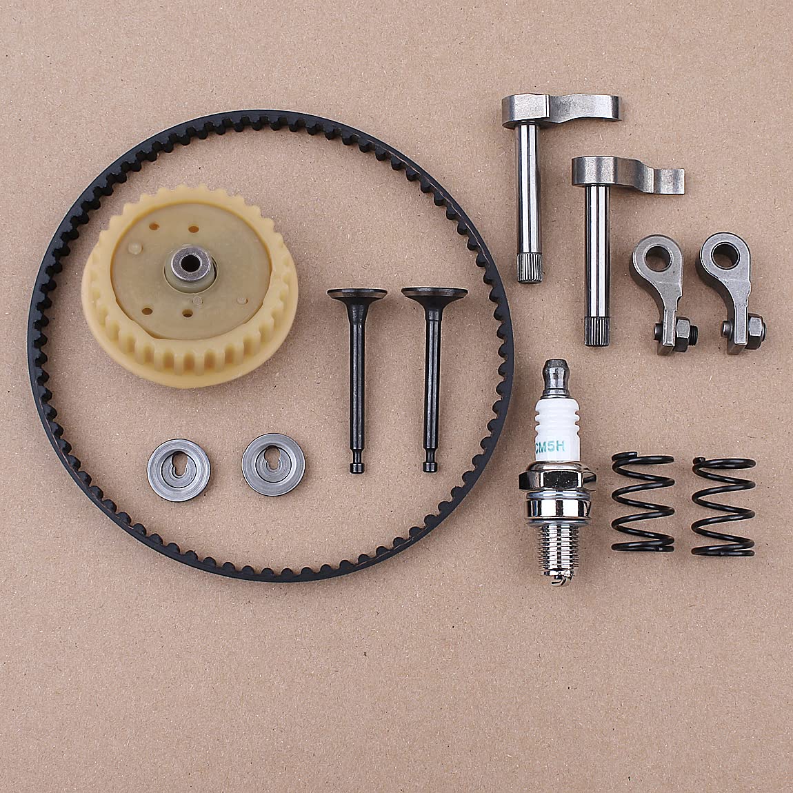 Kit de Correa Dentada de Engranaje de polea de árbol de levas for GX35 GX35NT HHT35S UMK435 Strimmer cortacésped desbrozadora 4-storke Accesorios para Herramientas