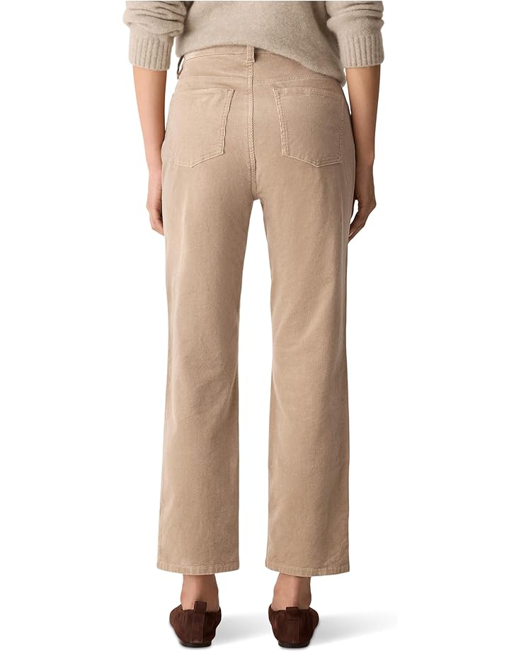 Eileen Fisher Organic Cotton Stretch Corduroy High Waisted Straight Ankle Jean - #2 of 2
