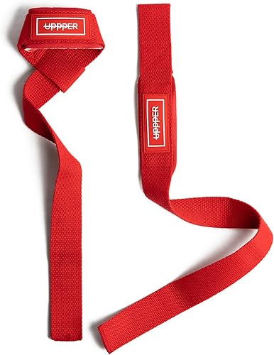 Miniatura 7 de UPPPER Correas de levantamiento de pesas con neopreno acolchado para peso muerto, entrenamiento de fuerza, entrenamientos de gimnasio, correas de