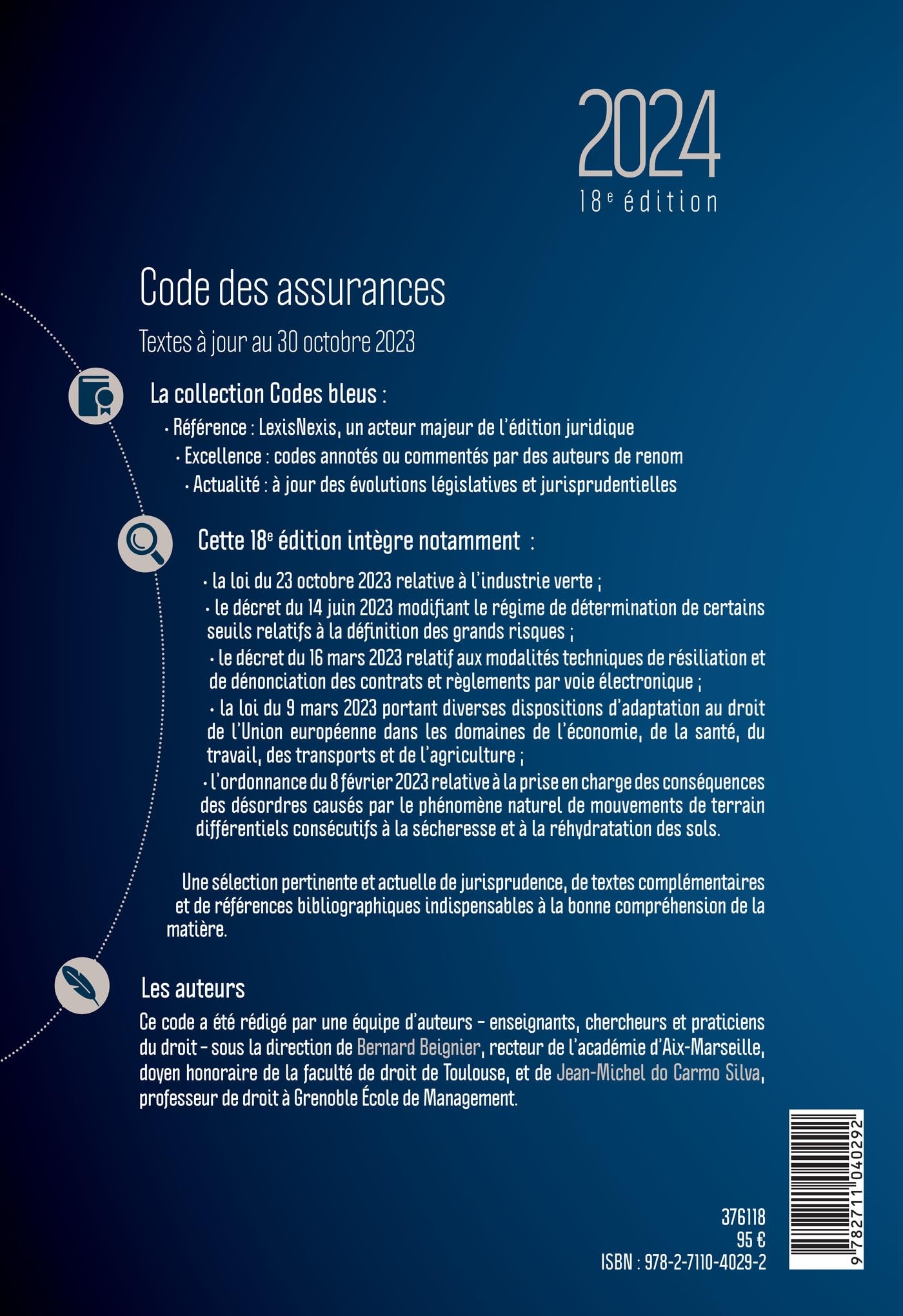 Code des assurances 2024