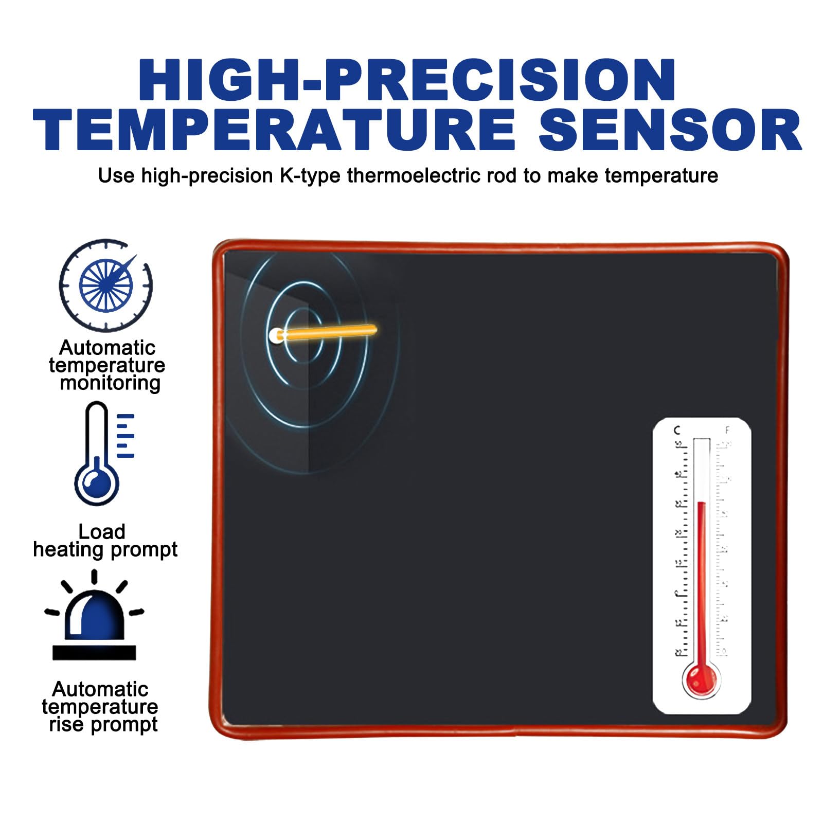 Horno eléctrico de secado de laboratorio, secador de temperatura constante, interior de acero inoxidable, rango de temperatura de 50-300 °C para uso industrial