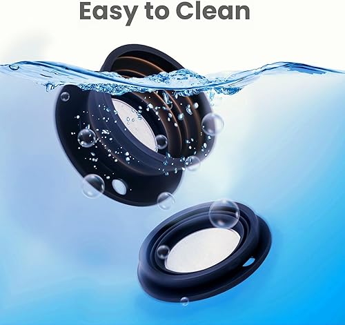 Miniatura 7 de Gotero de café plegable sin papel, cafetera de viaje para acampar con filtro de metal reutilizable, filtro de café plegable de silicona, colador de