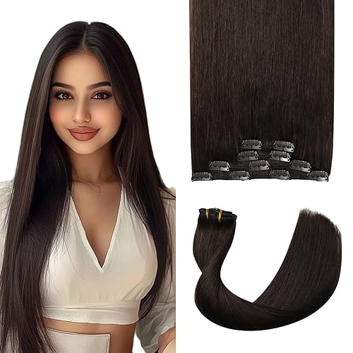 Sweetmet Air2.0 Remy Clip in Extensions Real Human Hair Color