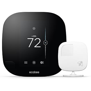 ecobee3 Smarter Wi-Fi Thermostat with Remote Sensor, 2nd Generation