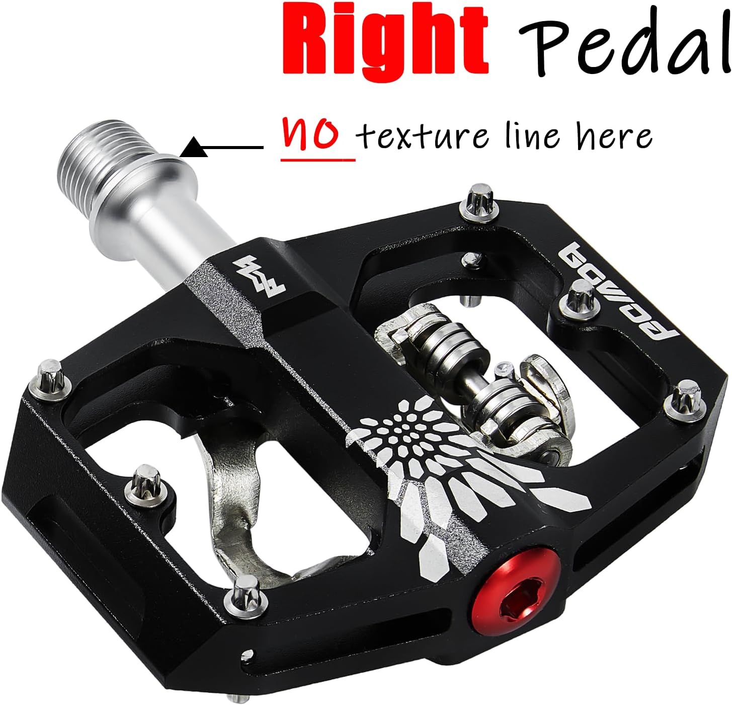 Bike Pedals 9/16" Lightweight Non-Slip Bicycle Platform Pedals - Fits Most Adult Bikes & Mountain Bikes &MTB, Road Bikes and Slip-Resistant Design